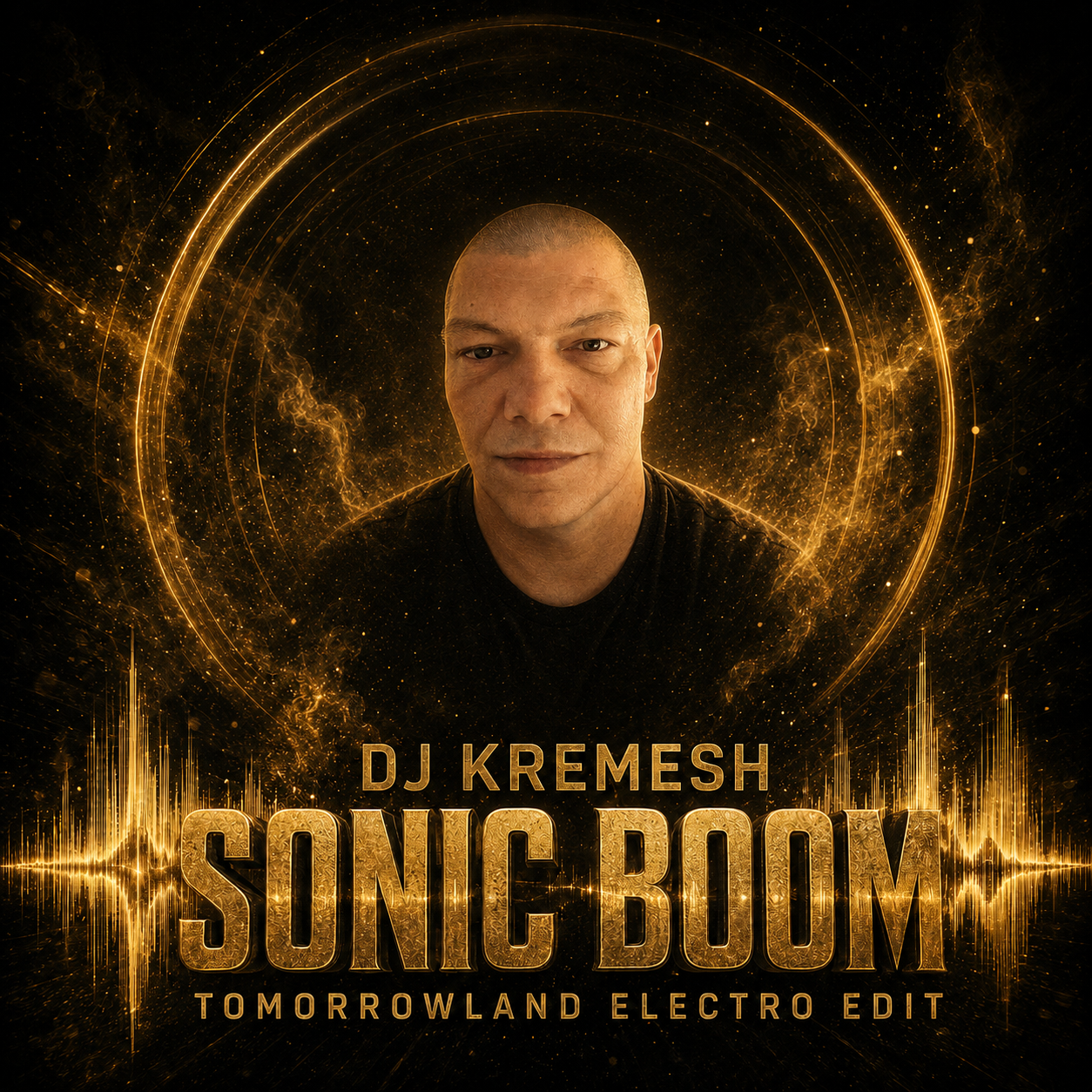 DJ Kremesh - Sonic Boom (Tomorrowland Electro Edit) oficiálny cover art k DJ setu