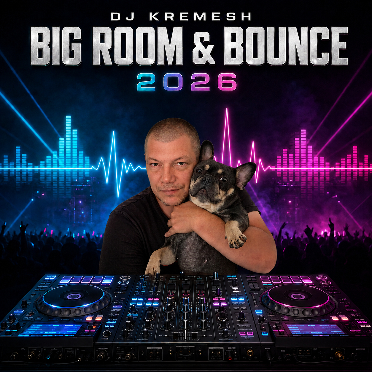 Dj Kremesh - Big Room Bounce 2026 oficiálny cover art mainstage setu